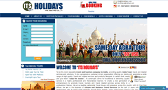 Desktop Screenshot of itsholidays.com